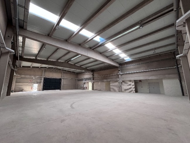 Interior del nou magatzem municipal de La Secuita subvencionat per la Diputació de Tarragona.