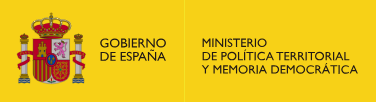 Logotip Ministeri de Política Territorial i Memòria Democràtica